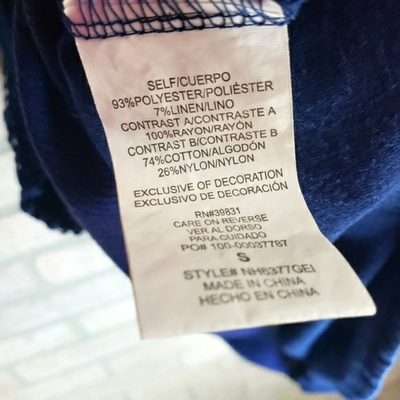 REWIND Lace Crocheted Sleeveless Blouse Size S - Picture 8 of 9